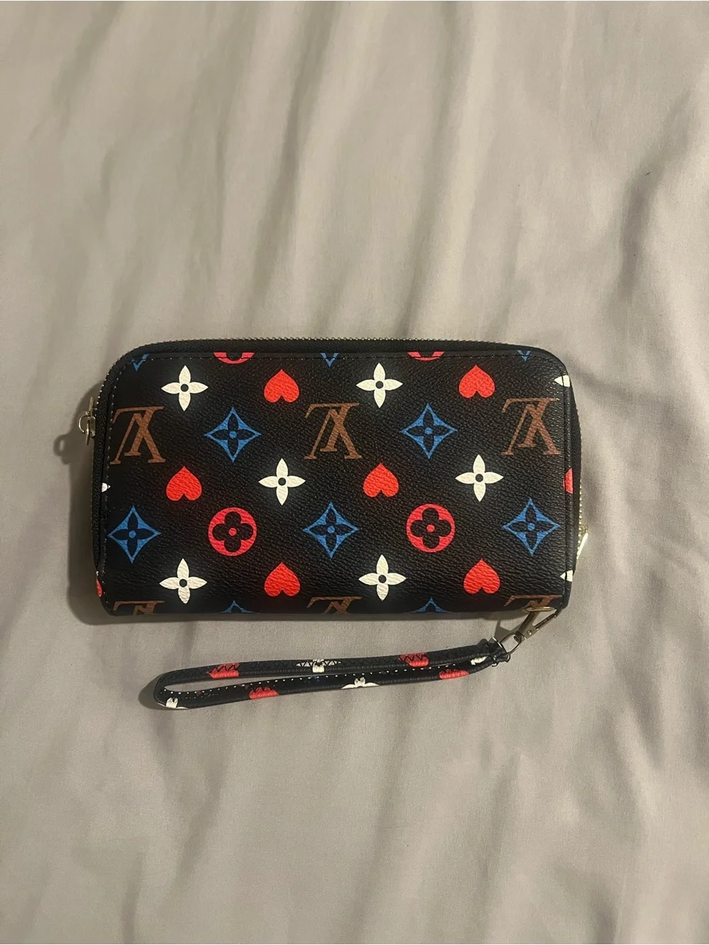 Louis Vuitton wristlet wallet